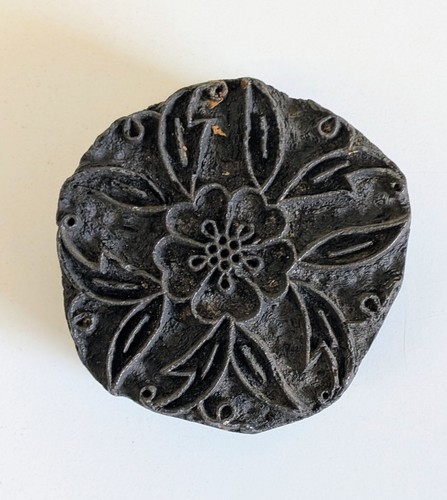 Antiker stoffdruckstempel aus - antiker,