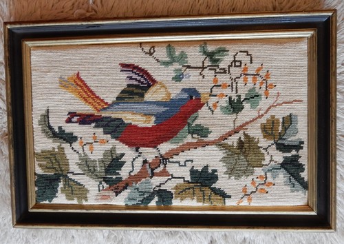 Bild vogel auf ast gobelin - bild,