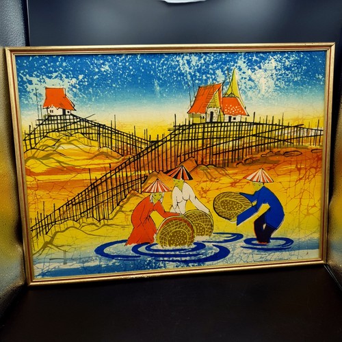 Vintage malaysische batik - vintage,