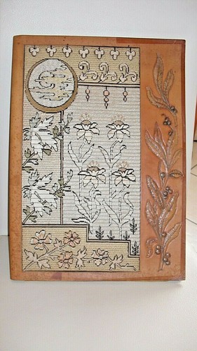 Jugendstil leder mappe - jugendstil,