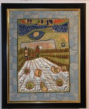 Hundertwasser Stickbild Alma