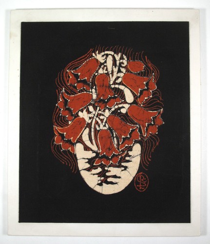 Wachs batik bild - bild, kunst