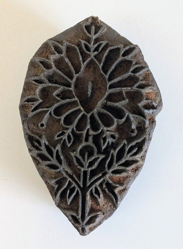 Antiker stoffdruckstempel aus - antiker,