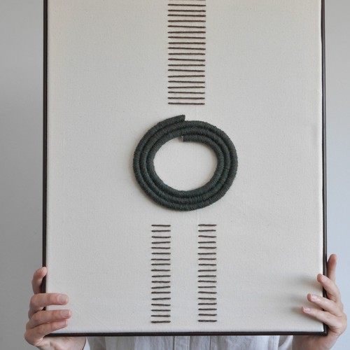 Textile wandbilder moderne - textile,