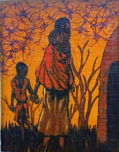 Volkskunst afrika - ^d,