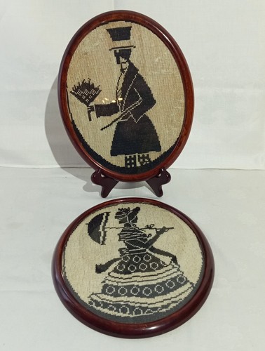 Regency silhouetten paar - regency,