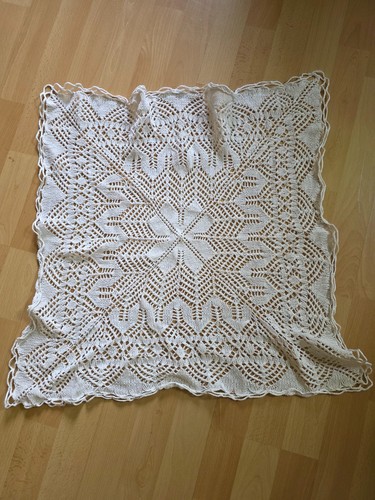 Vintage gestrickte mitteldecke - gestrickte,