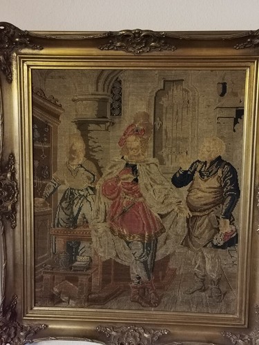 Nachlass sehr alter gobelin - sehr,