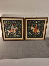 gestickte Bilder I Reiter