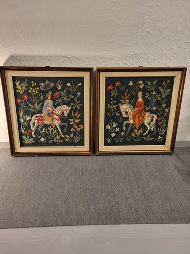 Gestickte bilder reiter - bilder, i