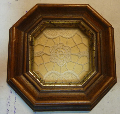 Kleines vintage spitzenbild - kleines,