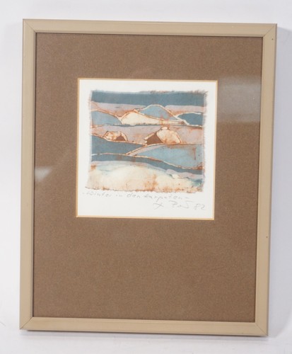 Vintage batik kunst - vintage, stoff