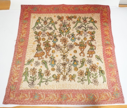Vintage figürliche kantha - vintage,