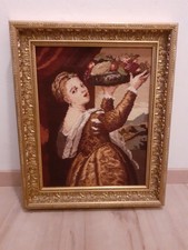 Frau mit Obstschale -