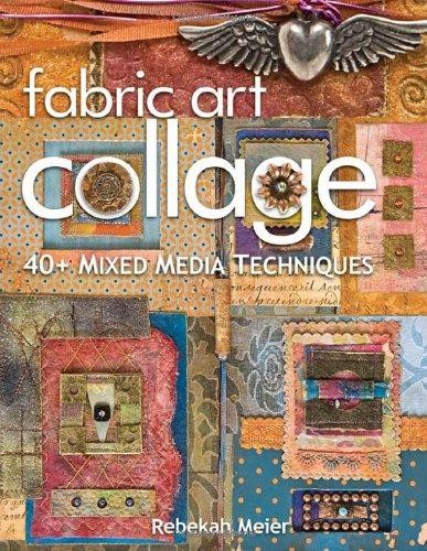 Fabric art collage mixed - art,