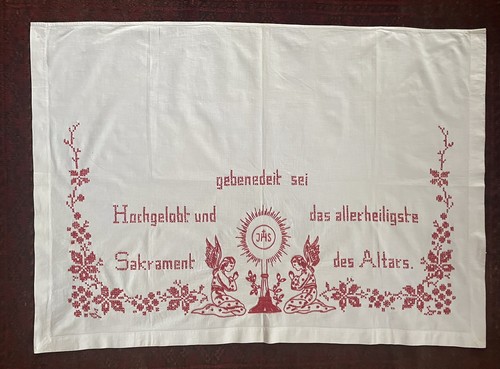 Altartuch handgestickt - altartuch,