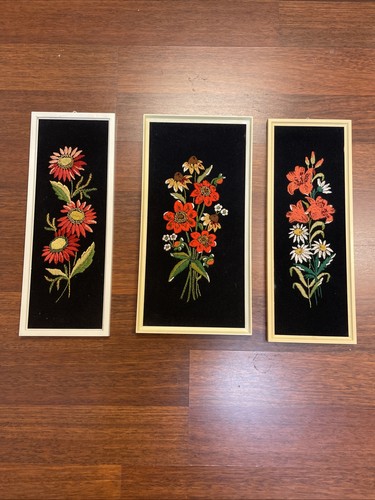 3er set vintage stickbilder - 3er,