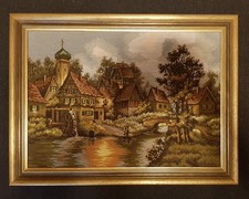 Hochwertiges Gobelinbild im